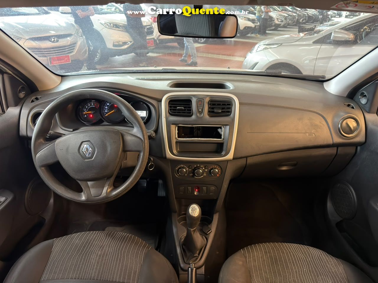 RENAULT SANDERO 1.0 12V SCE AUTHENTIQUE 2018 - Loja