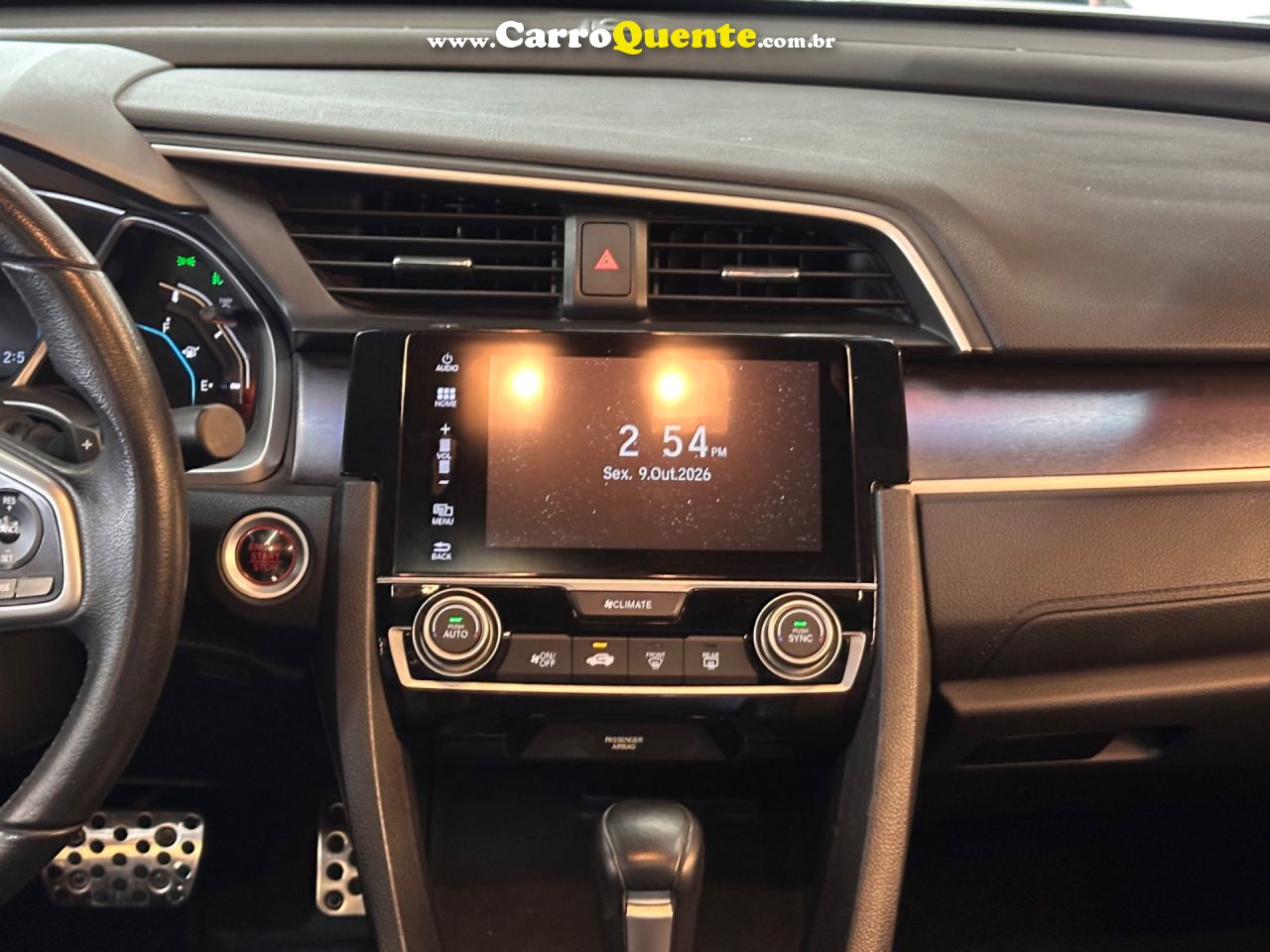 HONDA CIVIC 1.5 16V TURBO TOURING 2017 - Loja