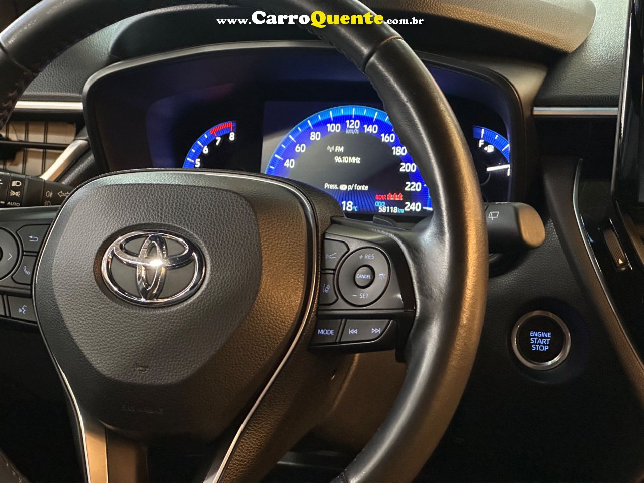 TOYOTA COROLLA CROSS 2.0 VVT-IE XRE DIRECT SHIFT 2024 - Loja