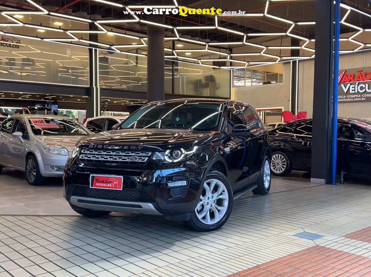 LAND ROVER DISCOVERY SPORT 2.2 16V SD4 TURBO HSE 2016 - Loja