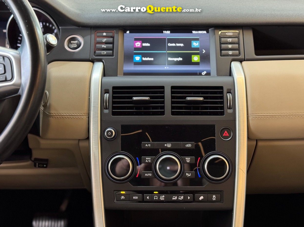 LAND ROVER DISCOVERY SPORT 2.2 16V SD4 TURBO HSE 2016 - Loja