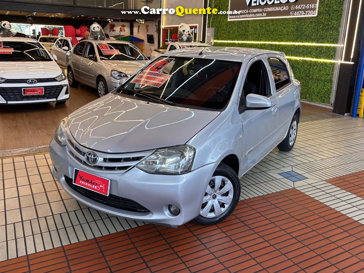 TOYOTA ETIOS 1.3 16V 2014 - Loja