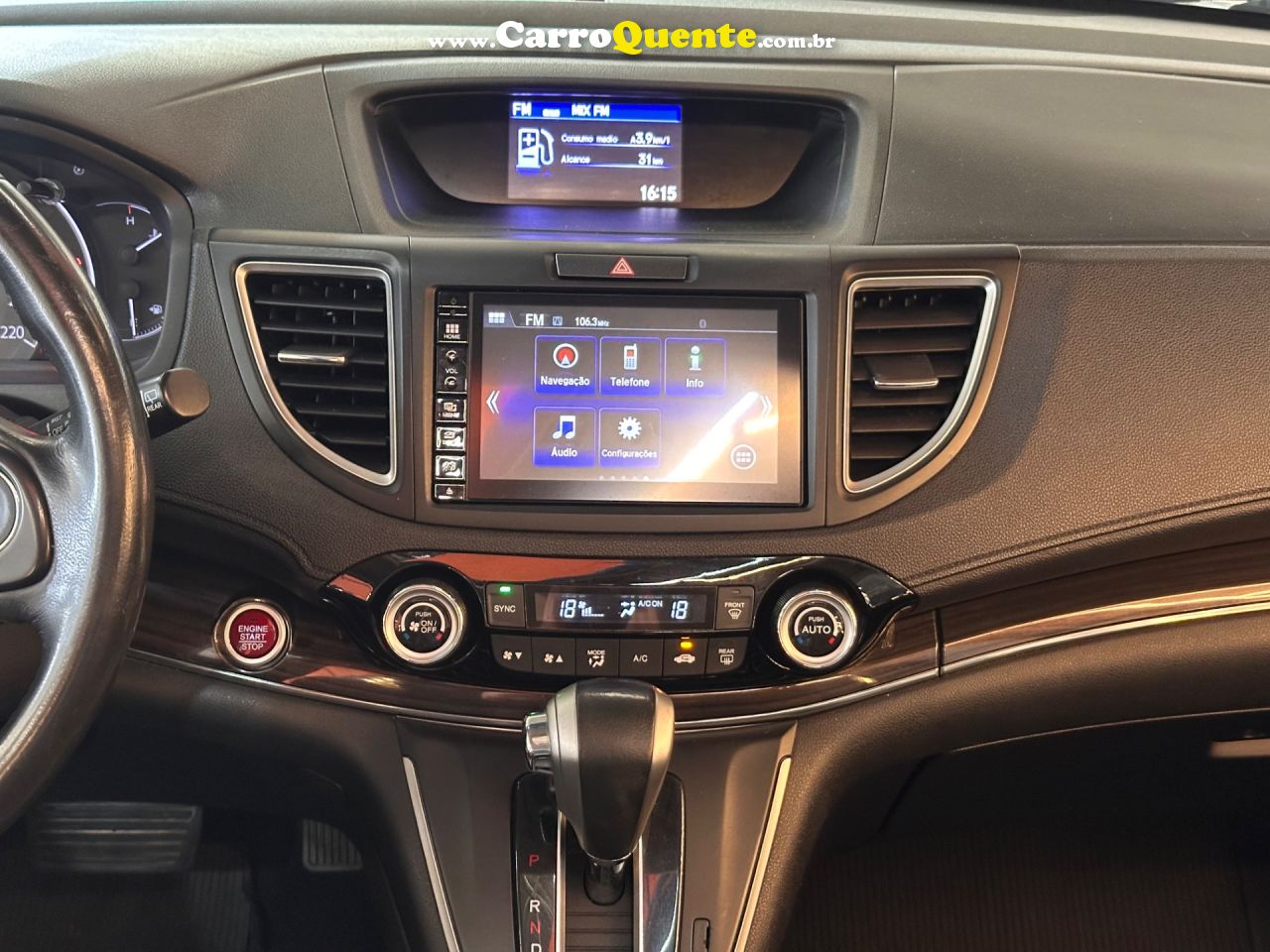 HONDA CRV 2.0 EXL 4X4 16V 2016 - Loja