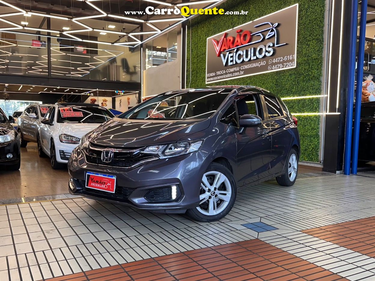 HONDA FIT 1.5 PERSONAL 16V 2020 - Loja
