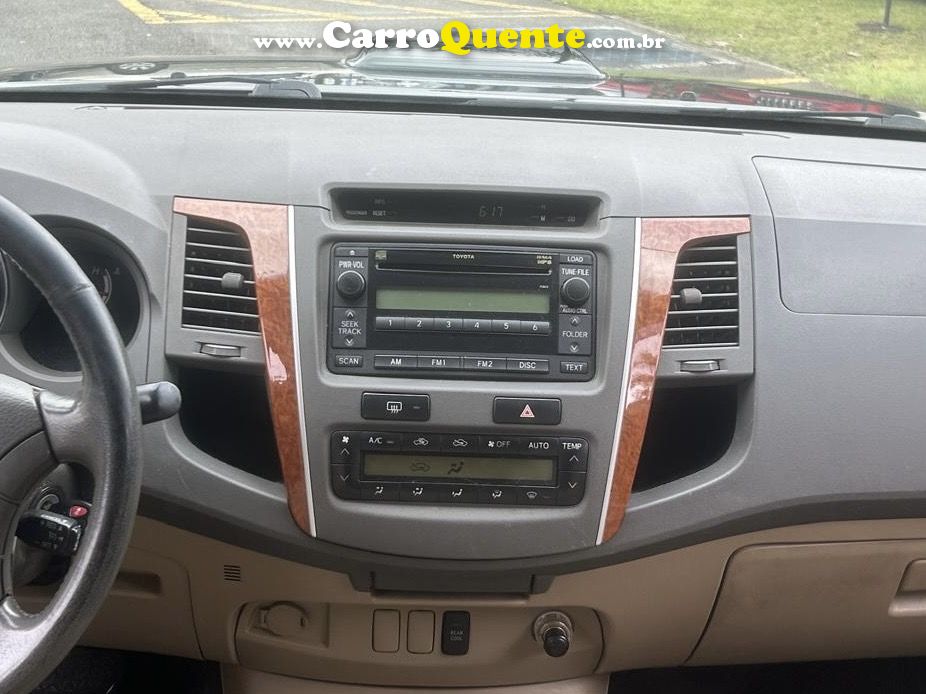 TOYOTA HILUX SW4 3.0 SRV 4X4 16V TURBO INTERCOOLER 2009 - Loja