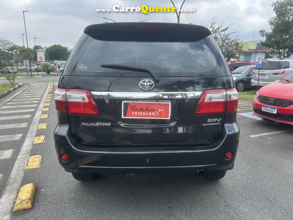 TOYOTA HILUX SW4 3.0 SRV 4X4 16V TURBO INTERCOOLER 2009 - Loja