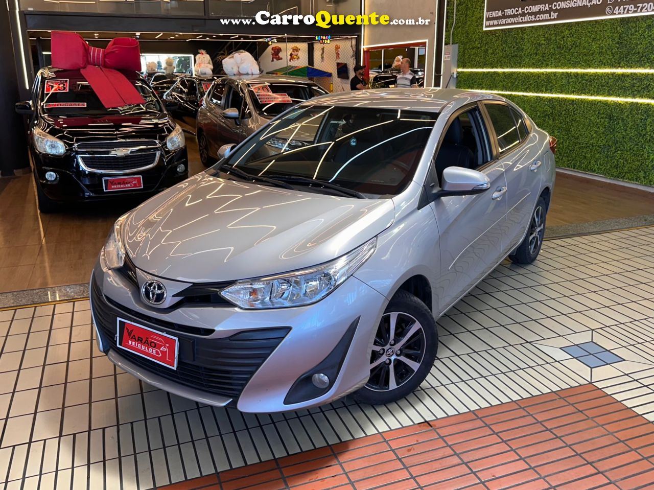 TOYOTA YARIS 1.5 16V SEDAN XL MULTIDRIVE 2020 - Loja