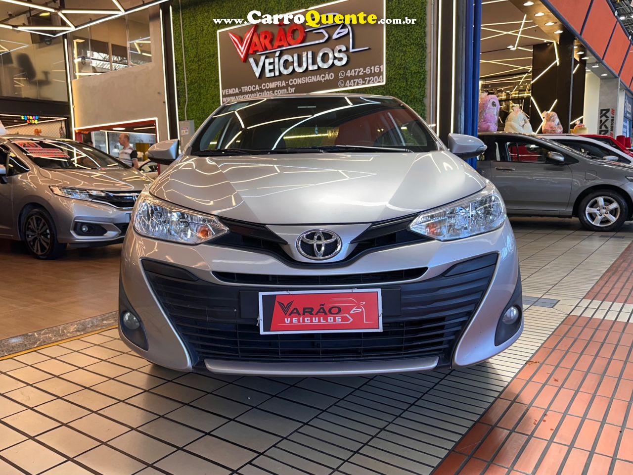 TOYOTA YARIS 1.5 16V SEDAN XL MULTIDRIVE 2020 - Loja