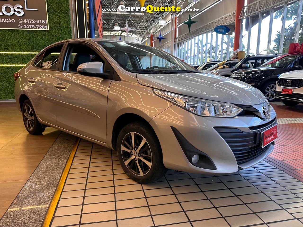 TOYOTA YARIS 1.5 16V SEDAN XL MULTIDRIVE 2020 - Loja