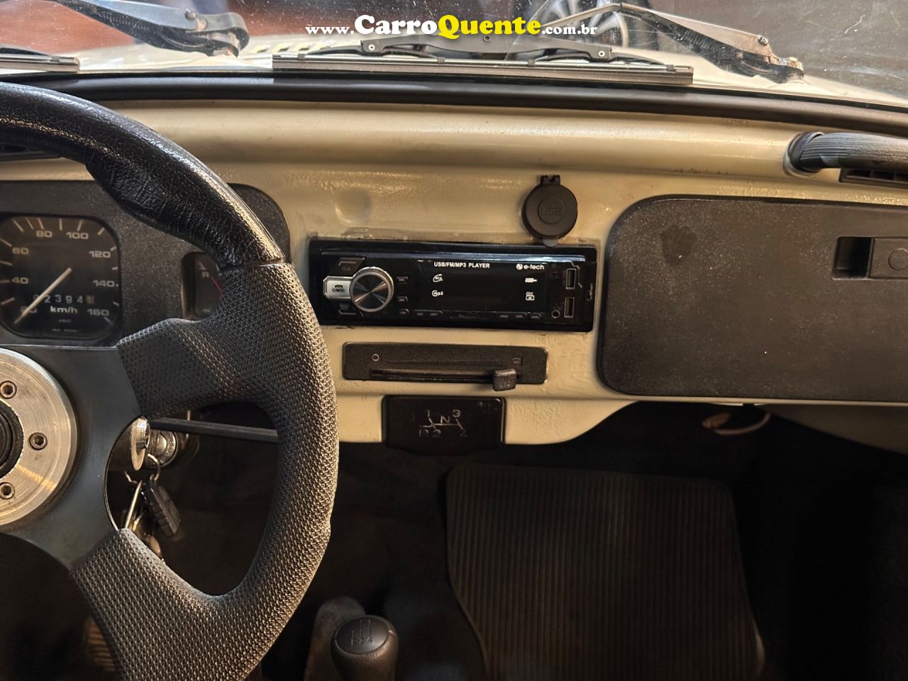 VOLKSWAGEN FUSCA 1.5 8V 1984 - Loja