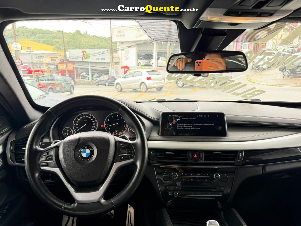 BMW   X6 XDRIVE 35I 3.0 306CV BI-TURBO   BRANCO 2016 3.0 GASOLINA - Loja