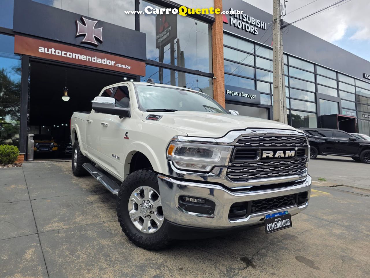 RAM   2500 LARAMIE  6.7 TDI  CD 4X4 DIESEL   BRANCO 2020 6.7 DIESEL - Loja