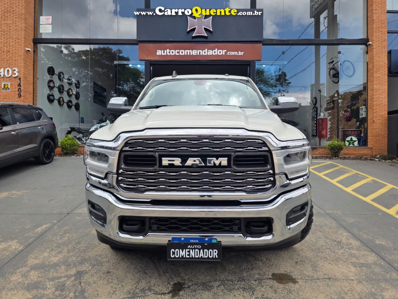 RAM   2500 LARAMIE  6.7 TDI  CD 4X4 DIESEL   BRANCO 2020 6.7 DIESEL - Loja