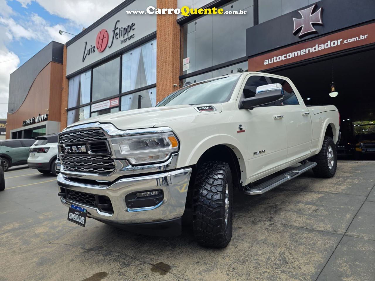 RAM   2500 LARAMIE  6.7 TDI  CD 4X4 DIESEL   BRANCO 2020 6.7 DIESEL - Loja