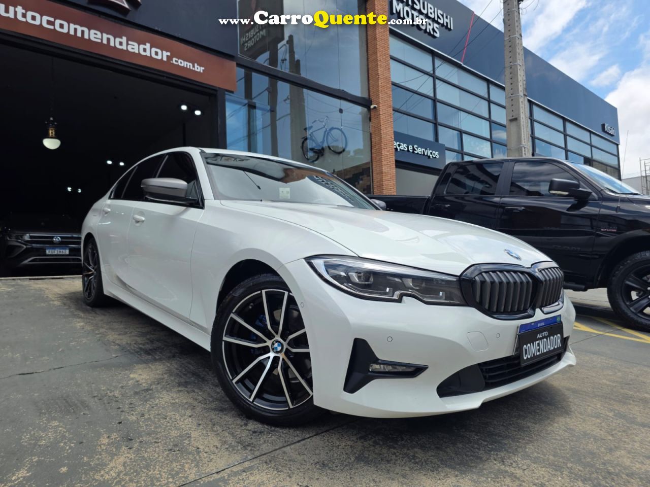 BMW   320IA 2.0 TURBOACTIVEFLEX 16VGP  4P   BRANCO 2021 2.0 GASOLINA - Loja