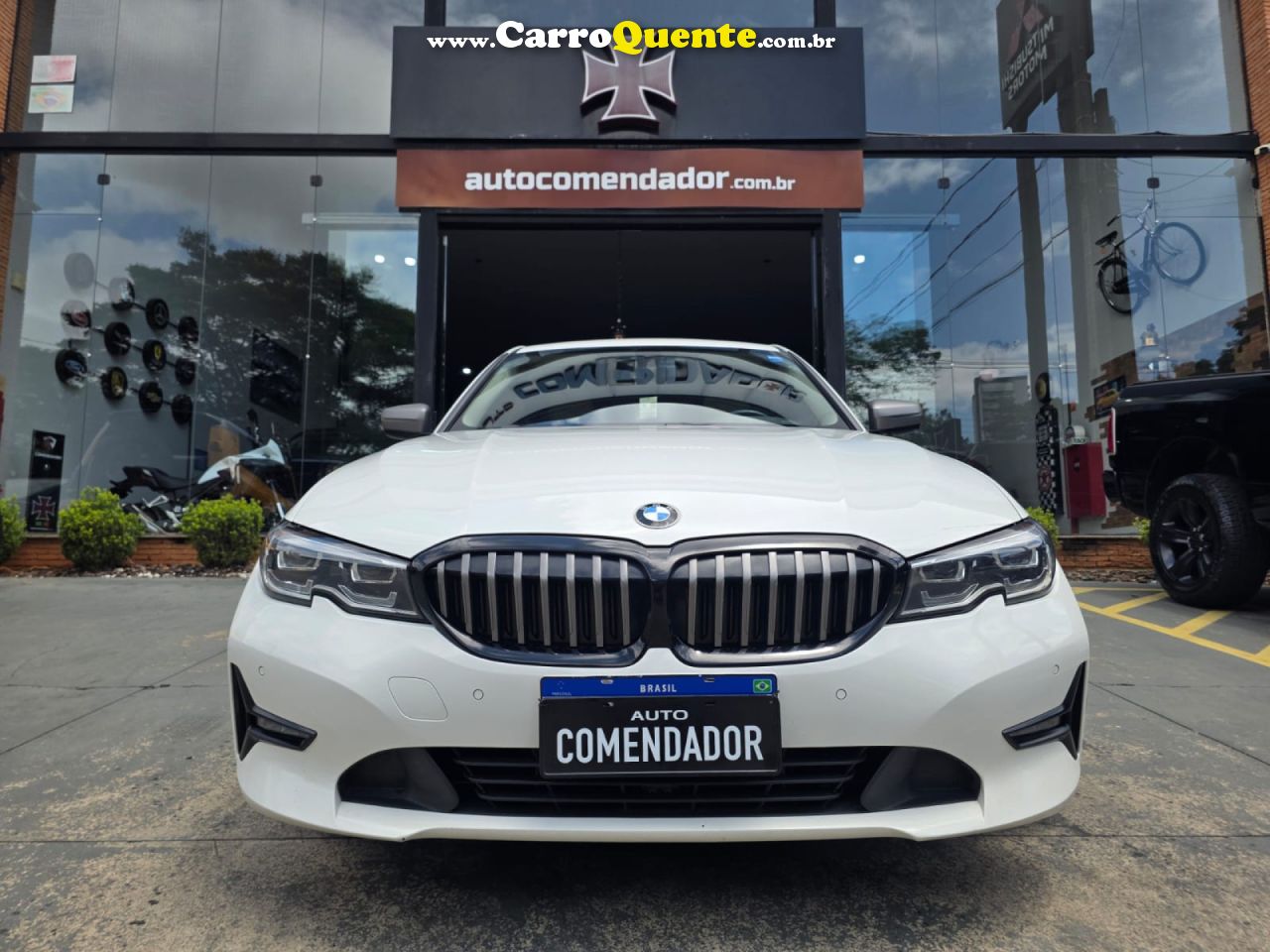 BMW   320IA 2.0 TURBOACTIVEFLEX 16VGP  4P   BRANCO 2021 2.0 GASOLINA - Loja