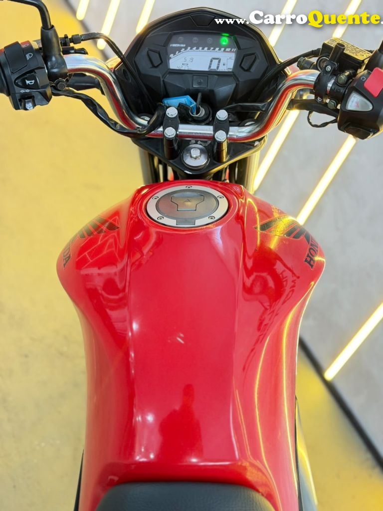 HONDA   CG 160 FAN FLEX   VERMELHO 2019 162 FLEX - Loja