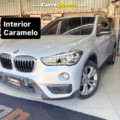 BMW   X1 SDRIVE 20I 2.02.0 TB ACTI.FLEX AUT.   PRATA 2016 2.0 FLEX