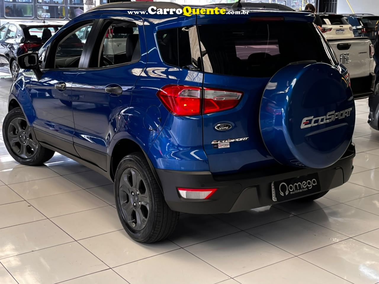 FORD   ECOSPORT FREESTYLE 1.5 12V FLEX 5P AUT.   AZUL 2018 1.5 FLEX - Loja