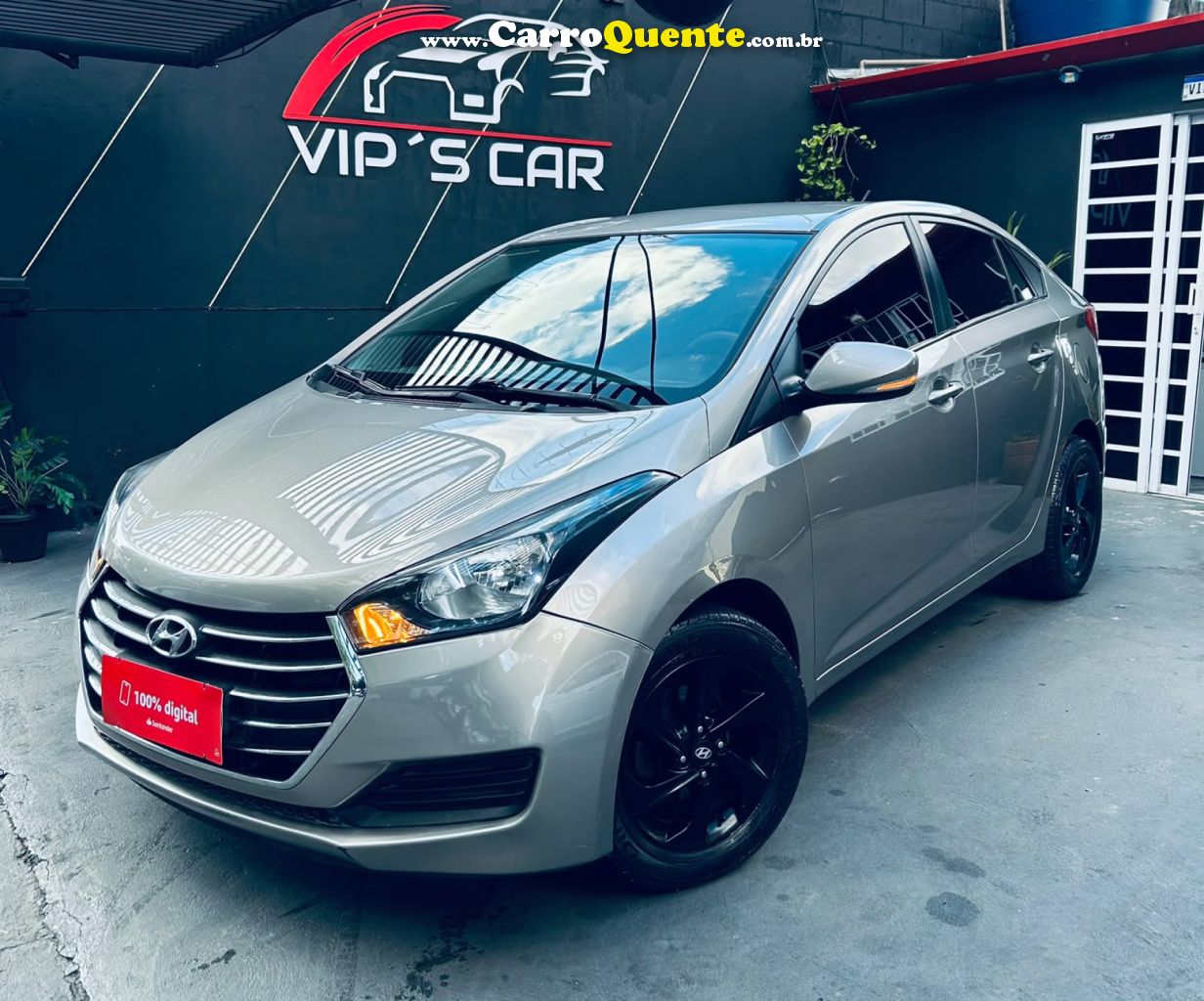 HYUNDAI   HB20S C.PLUSC.STYLE1.0 FLEX 12V MEC. 4P   PRATA 2018 1.0 FLEX - Loja