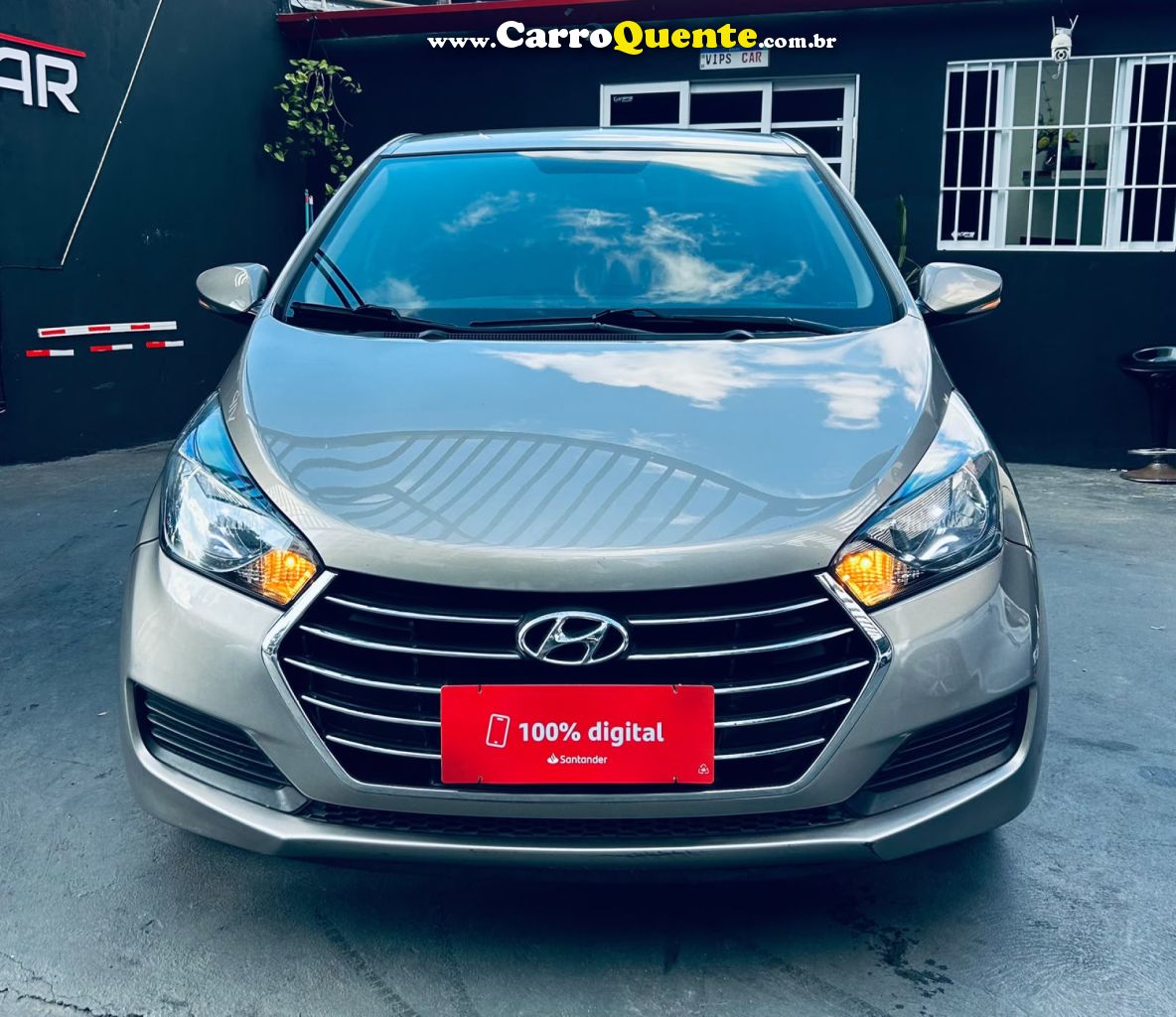 HYUNDAI   HB20S C.PLUSC.STYLE1.0 FLEX 12V MEC. 4P   PRATA 2018 1.0 FLEX - Loja