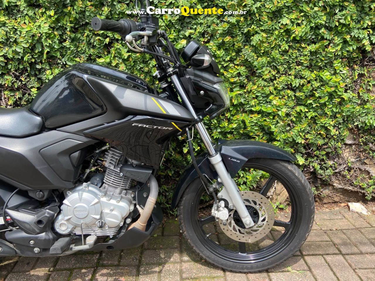 YAMAHA    YBR FACTOR 150    PRETO 2025 150 GASOLINA - Loja