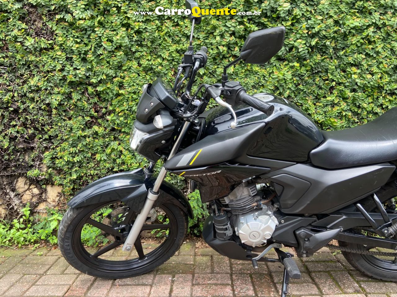 YAMAHA    YBR FACTOR 150    PRETO 2025 150 GASOLINA - Loja