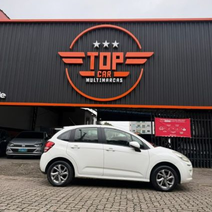 CITROËN   C3 TENDANCE 1.5 FLEX 8V 5P MEC.   BRANCO 2017 1.5 FLEX