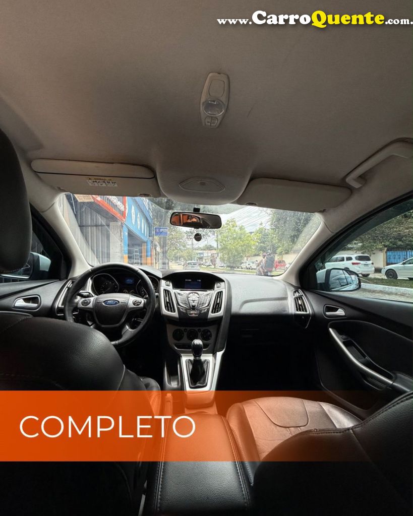FORD   FOCUS 1.6 S1.6 SE FLEX 16V 5P AUT   PRATA 2015 1.6 FLEX - Loja