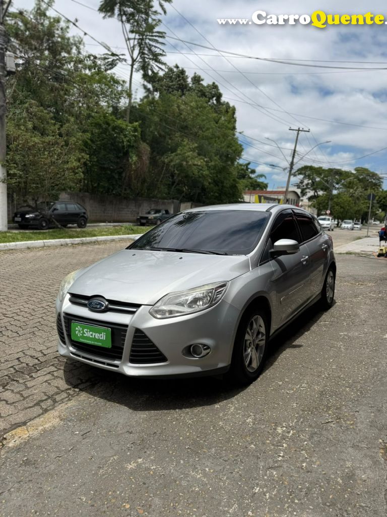 FORD   FOCUS 1.6 S1.6 SE FLEX 16V 5P AUT   PRATA 2015 1.6 FLEX - Loja