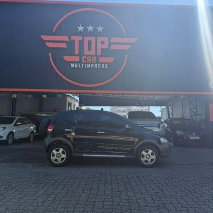 VOLKSWAGEN   CROSSFOX 1.6 MI TOTAL FLEX 8V 5P   PRETO 2008 1.6 FLEX