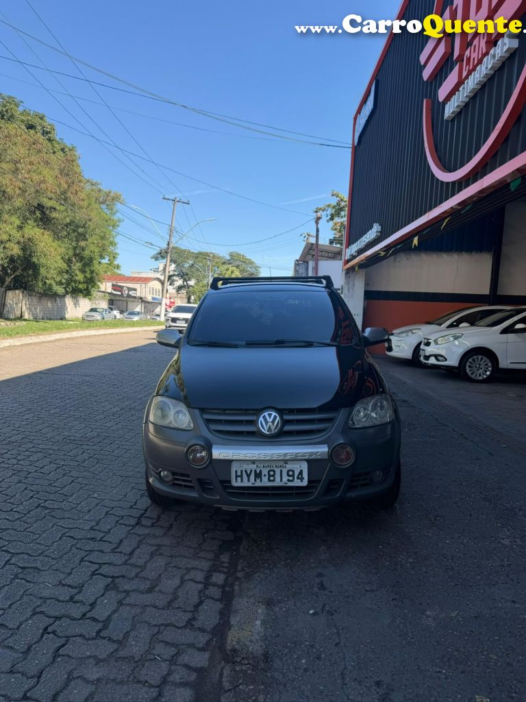 VOLKSWAGEN   CROSSFOX 1.6 MI TOTAL FLEX 8V 5P   PRETO 2008 1.6 FLEX - Loja