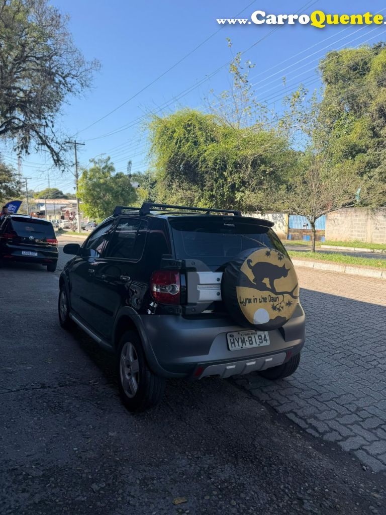 VOLKSWAGEN   CROSSFOX 1.6 MI TOTAL FLEX 8V 5P   PRETO 2008 1.6 FLEX - Loja