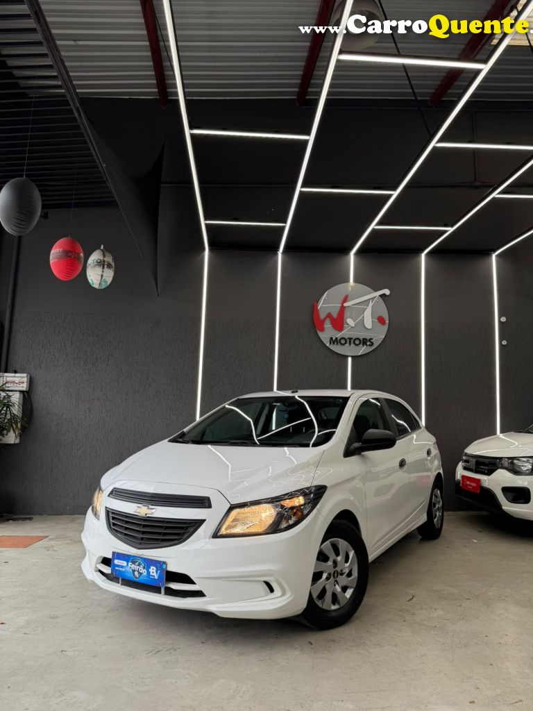 CHEVROLET   ONIX HATCH LT 1.0 8V FLEXPOWER 5P MEC.   BRANCO 2015 1.0 FLEX - Loja