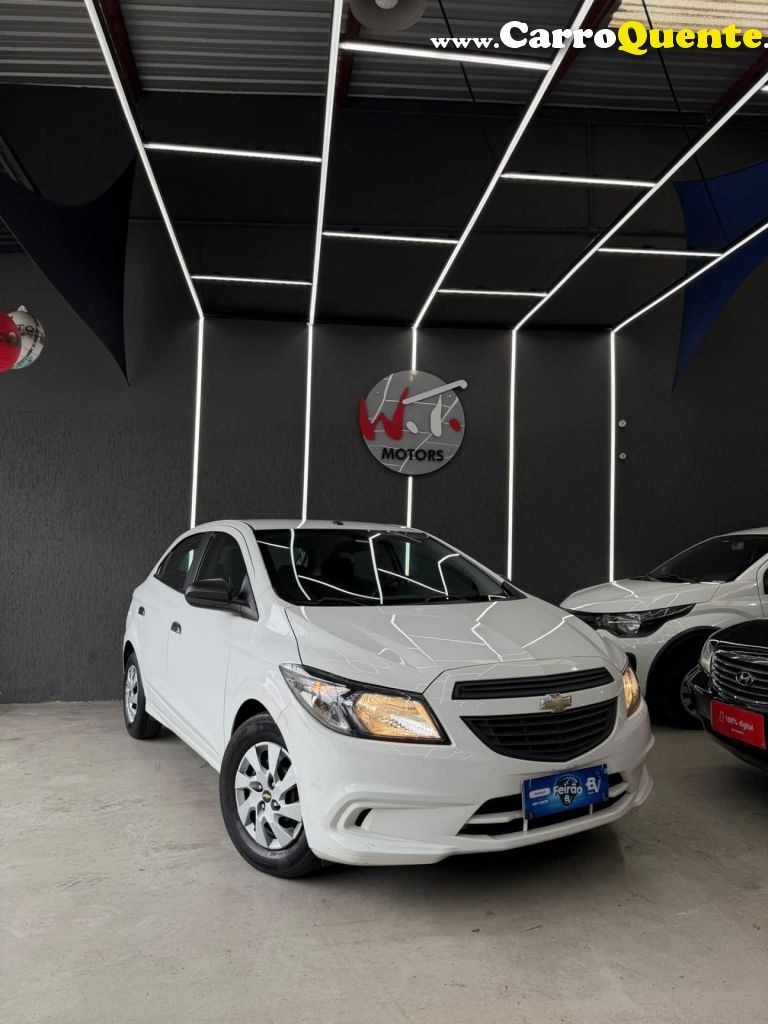 CHEVROLET   ONIX HATCH LT 1.0 8V FLEXPOWER 5P MEC.   BRANCO 2015 1.0 FLEX - Loja
