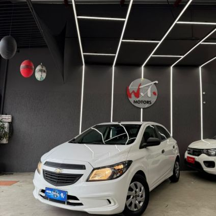 CHEVROLET   ONIX HATCH LT 1.0 8V FLEXPOWER 5P MEC.   BRANCO 2015 1.0 FLEX
