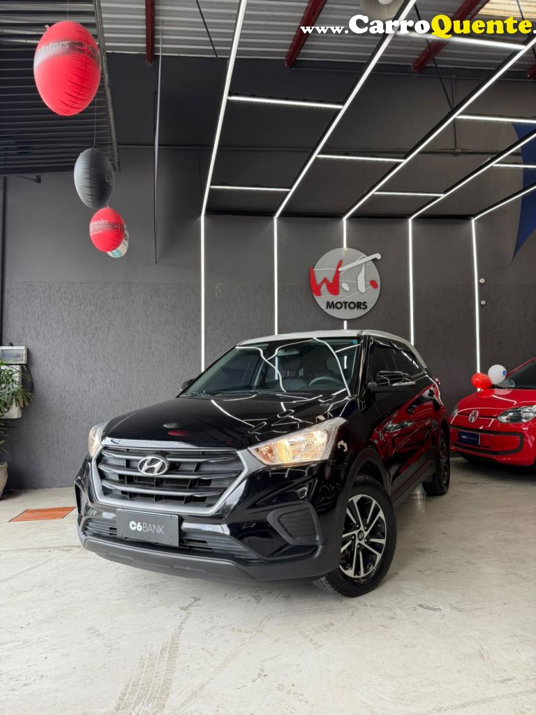 HYUNDAI   CRETA ATTITUDE 1.6 16V FLEX AUT.   PRETO 2021 1.6 FLEX - Loja