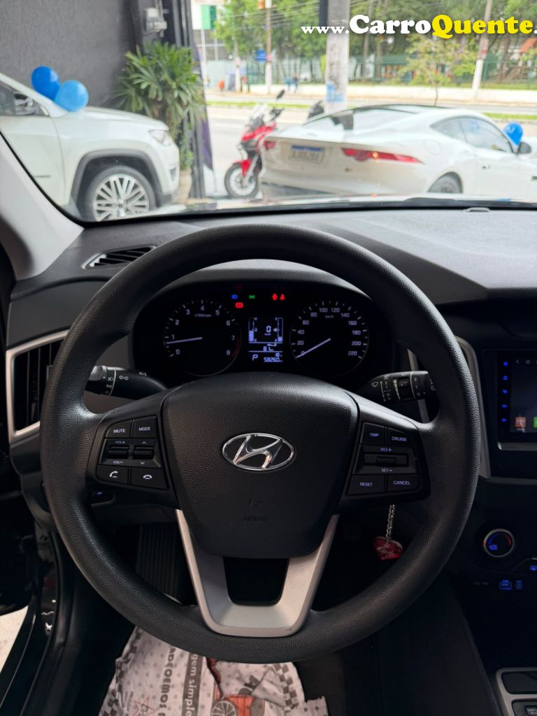 HYUNDAI   CRETA ATTITUDE 1.6 16V FLEX AUT.   PRETO 2021 1.6 FLEX - Loja