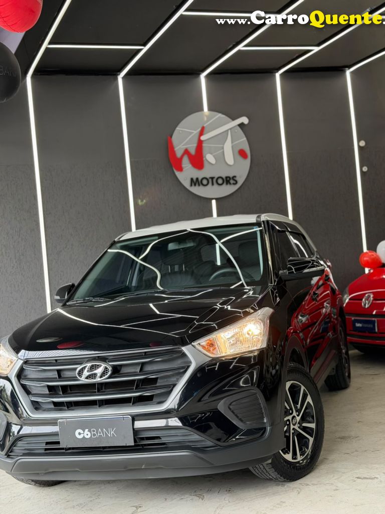 HYUNDAI   CRETA ATTITUDE 1.6 16V FLEX AUT.   PRETO 2021 1.6 FLEX - Loja
