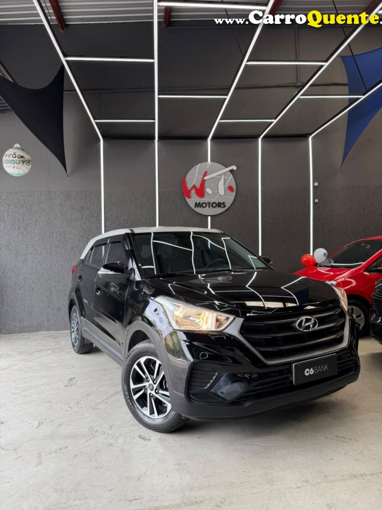 HYUNDAI   CRETA ATTITUDE 1.6 16V FLEX AUT.   PRETO 2021 1.6 FLEX - Loja