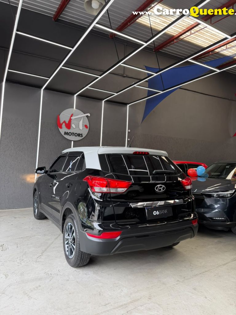 HYUNDAI   CRETA ATTITUDE 1.6 16V FLEX AUT.   PRETO 2021 1.6 FLEX - Loja