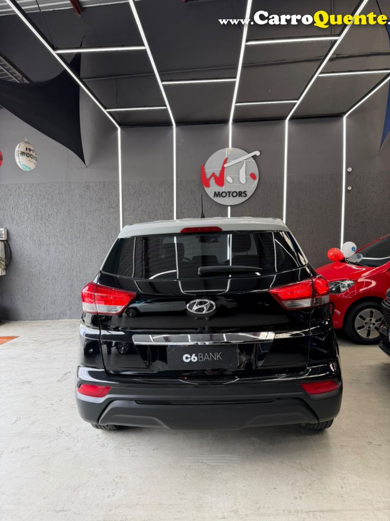HYUNDAI   CRETA ATTITUDE 1.6 16V FLEX AUT.   PRETO 2021 1.6 FLEX - Loja