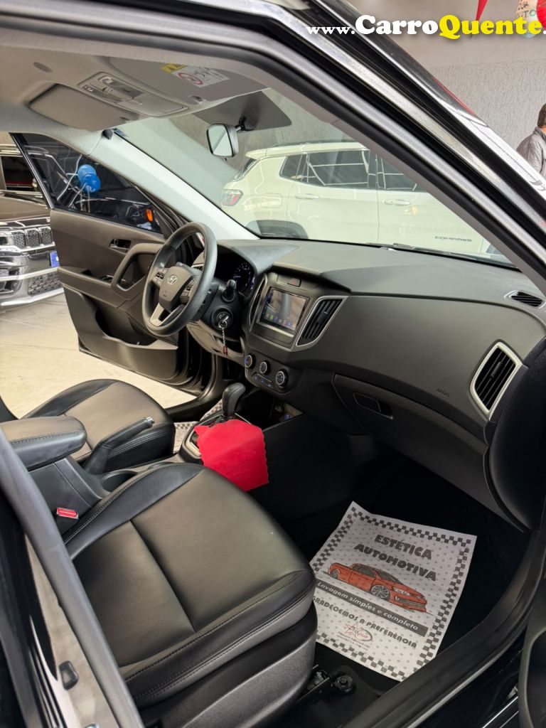 HYUNDAI   CRETA ATTITUDE 1.6 16V FLEX AUT.   PRETO 2021 1.6 FLEX - Loja