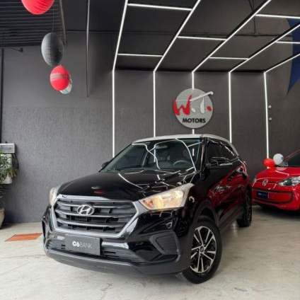 HYUNDAI   CRETA ATTITUDE 1.6 16V FLEX AUT.   PRETO 2021 1.6 FLEX