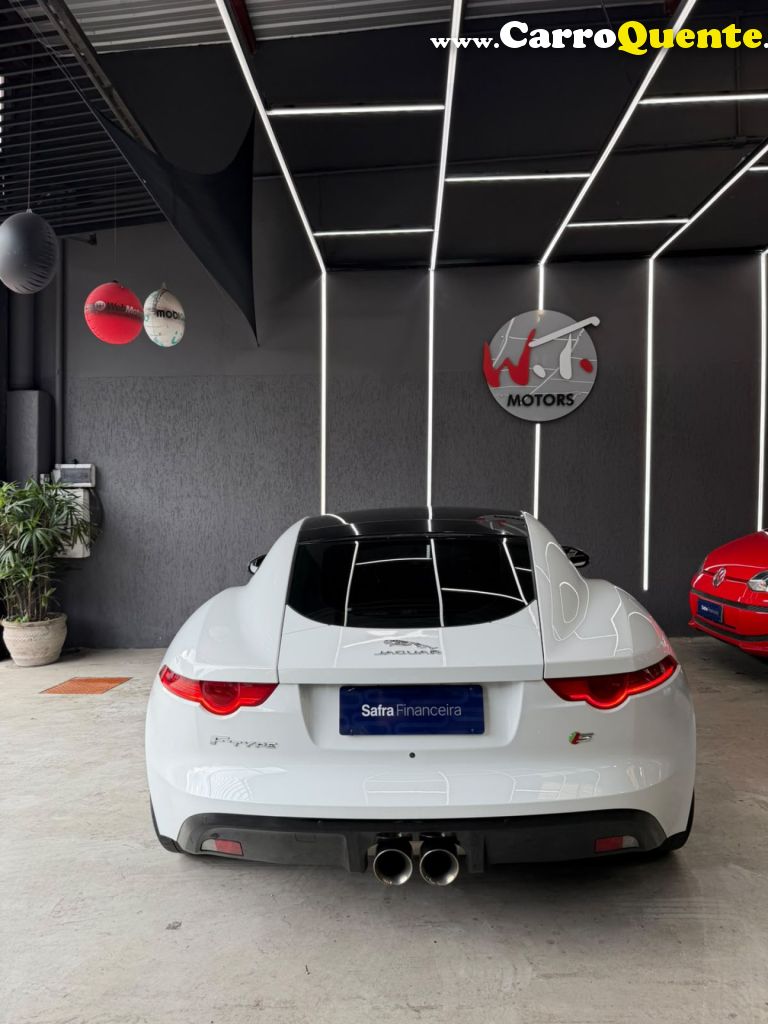 JAGUAR   F-TYPE SUPERCHARGED COUPE 3.0 V6   BRANCO 2016 3.0 GASOLINA - Loja