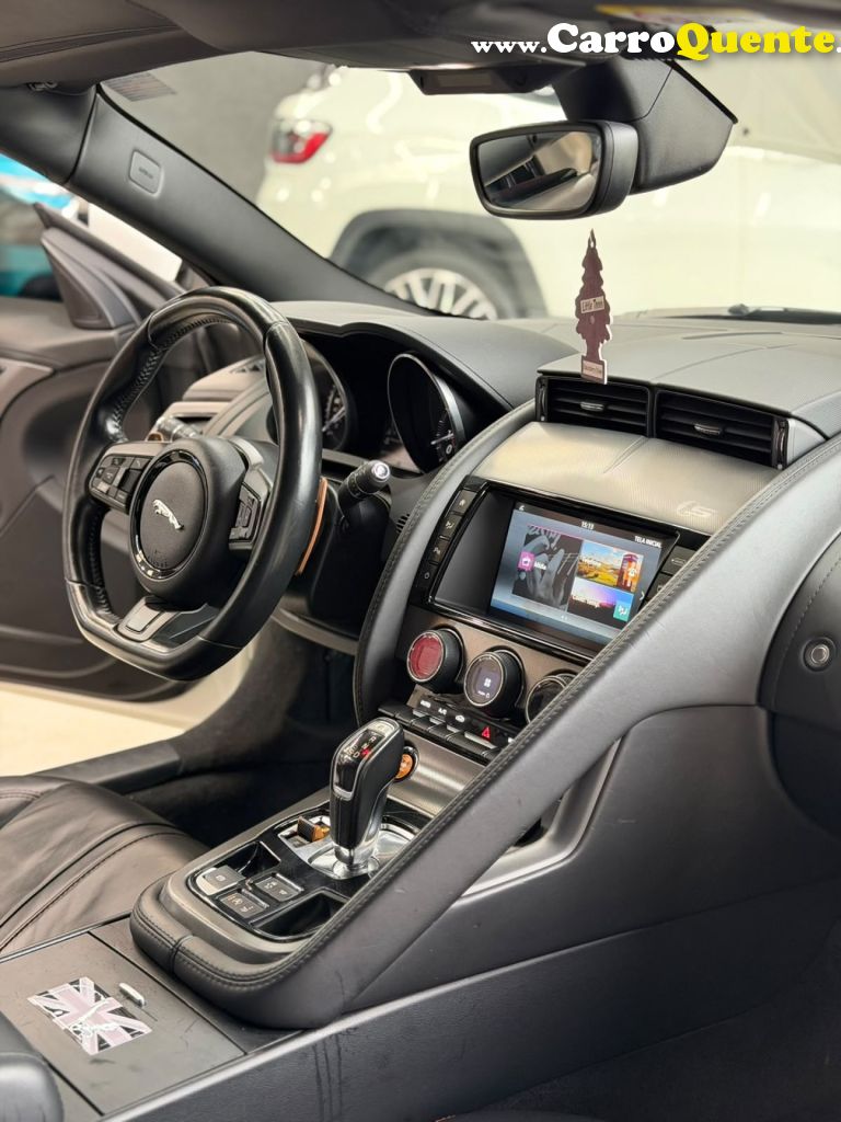 JAGUAR   F-TYPE SUPERCHARGED COUPE 3.0 V6   BRANCO 2016 3.0 GASOLINA - Loja