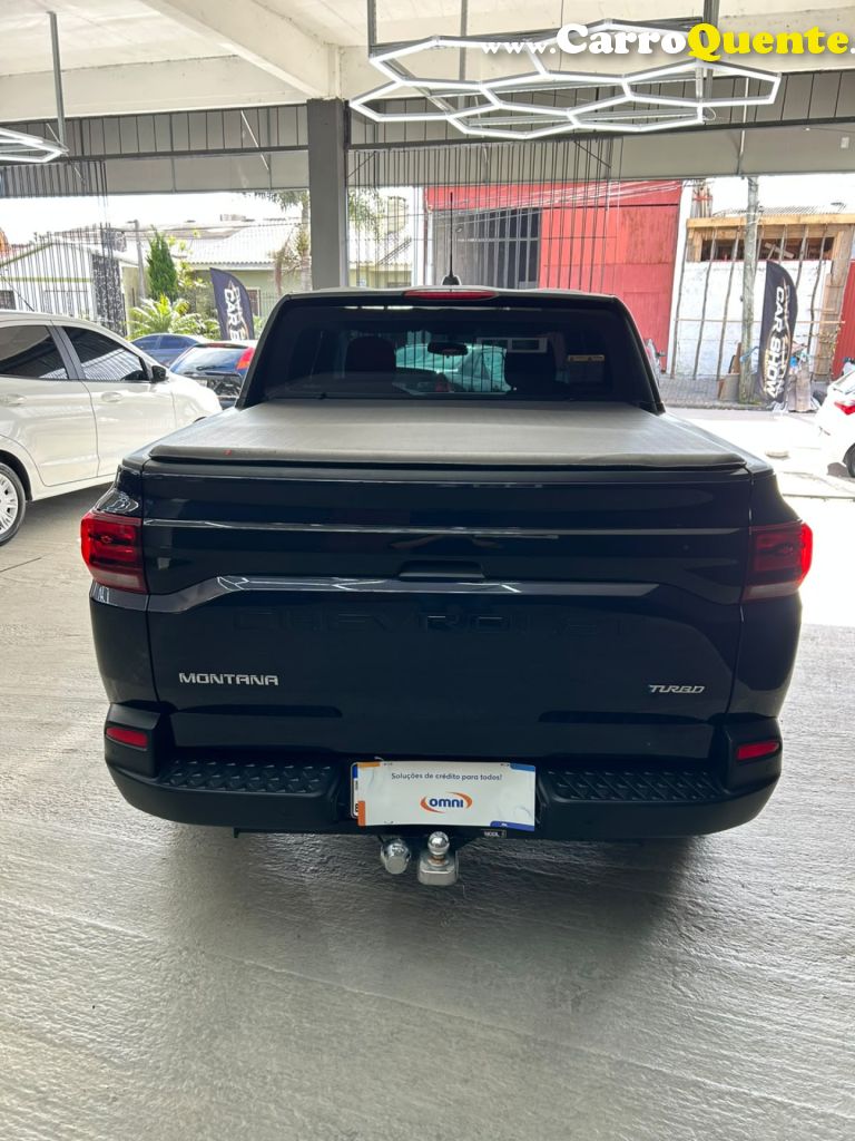 CHEVROLET   MONTANA 1.2 TURBO FLEX 12V 4P MEC.   AZUL 2024 1.2 FLEX - Loja