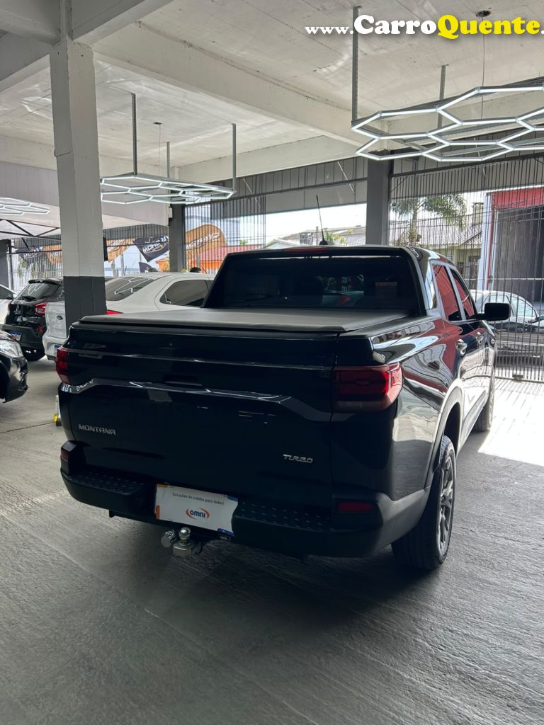 CHEVROLET   MONTANA 1.2 TURBO FLEX 12V 4P MEC.   AZUL 2024 1.2 FLEX - Loja