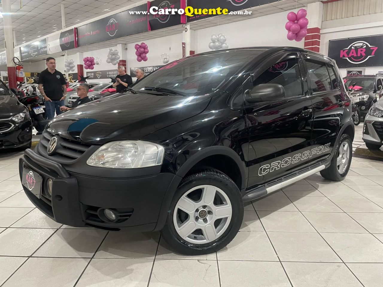 VOLKSWAGEN   CROSSFOX 1.6 MI TOTAL FLEX 8V 5P   PRETO 2006 1.6 FLEX - Loja