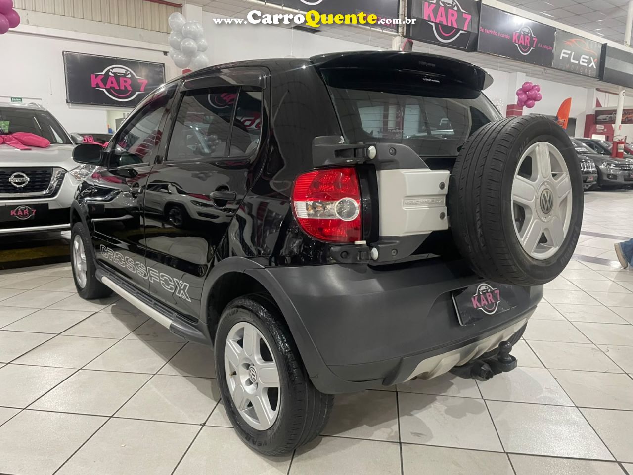 VOLKSWAGEN   CROSSFOX 1.6 MI TOTAL FLEX 8V 5P   PRETO 2006 1.6 FLEX - Loja